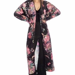 SOLD Bombyx Mori Midaxi Kimono Velvet